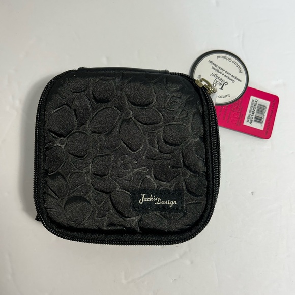 Small black cosmetic bag - Picture 1 of 3